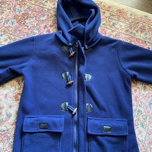 Widgeon fleece navy blue coat • Unisex size 8